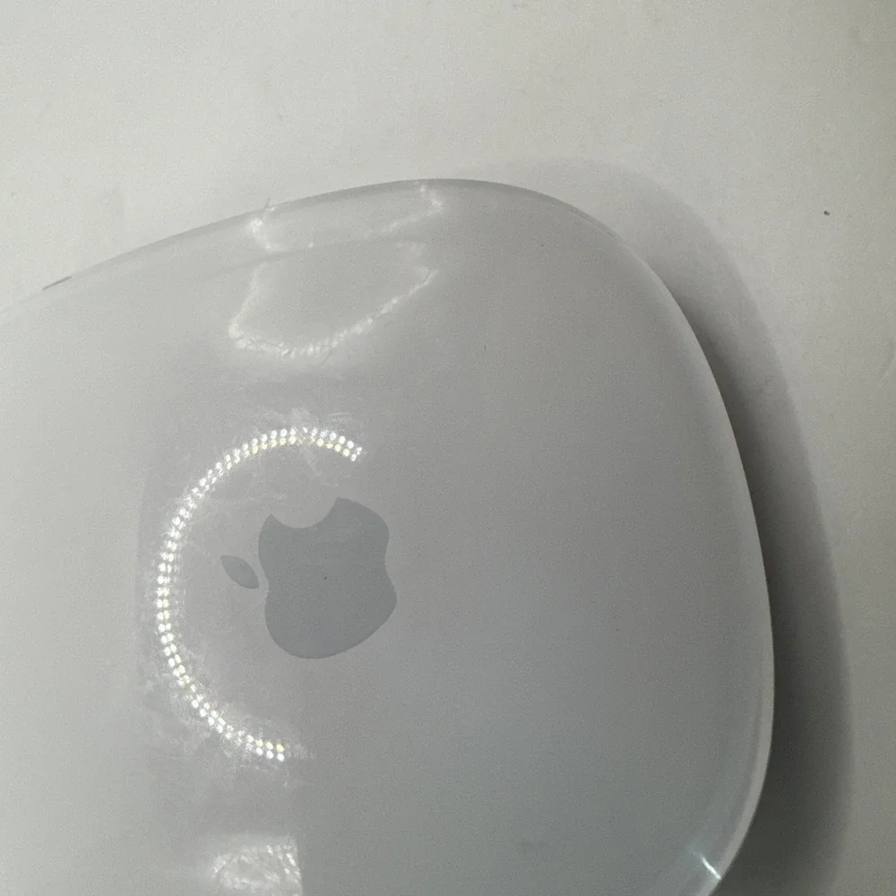 Apple Magic Mouse Wireless Bluetooth White A1657 Multi Touch